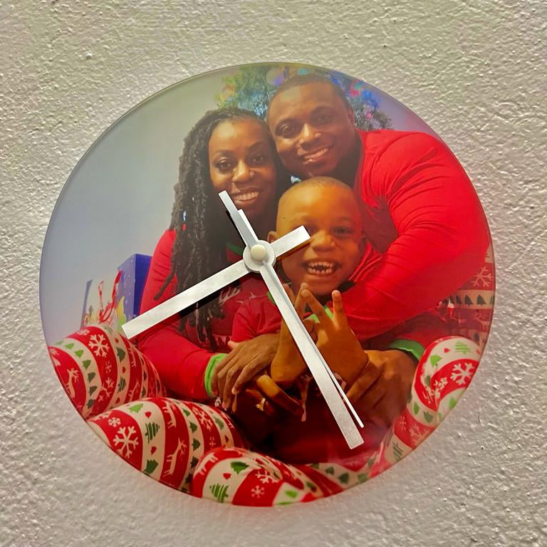 Custom Photo Clock | Sublimation