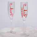 Custom Branded Stemmed Wine Glass | Laser Engraved | UV DTF