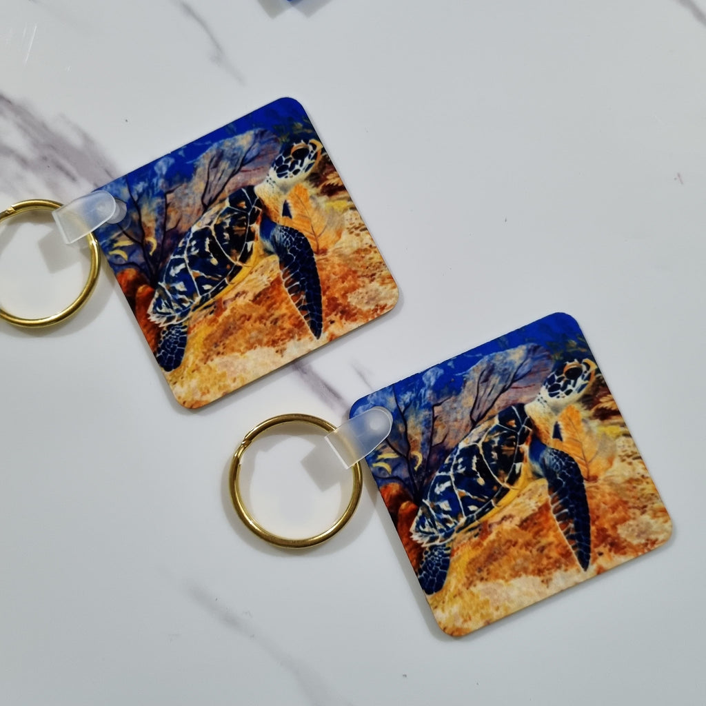 Custom Branded Stainless Steel Keychain | Sublimation