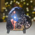 Custom Heart Photo Plaque | Sublimation