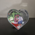 Custom Photo Heart Snow Globe | Personalised Gift