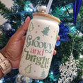 Custom Frosted Acrylic Glass Can | Sublimation