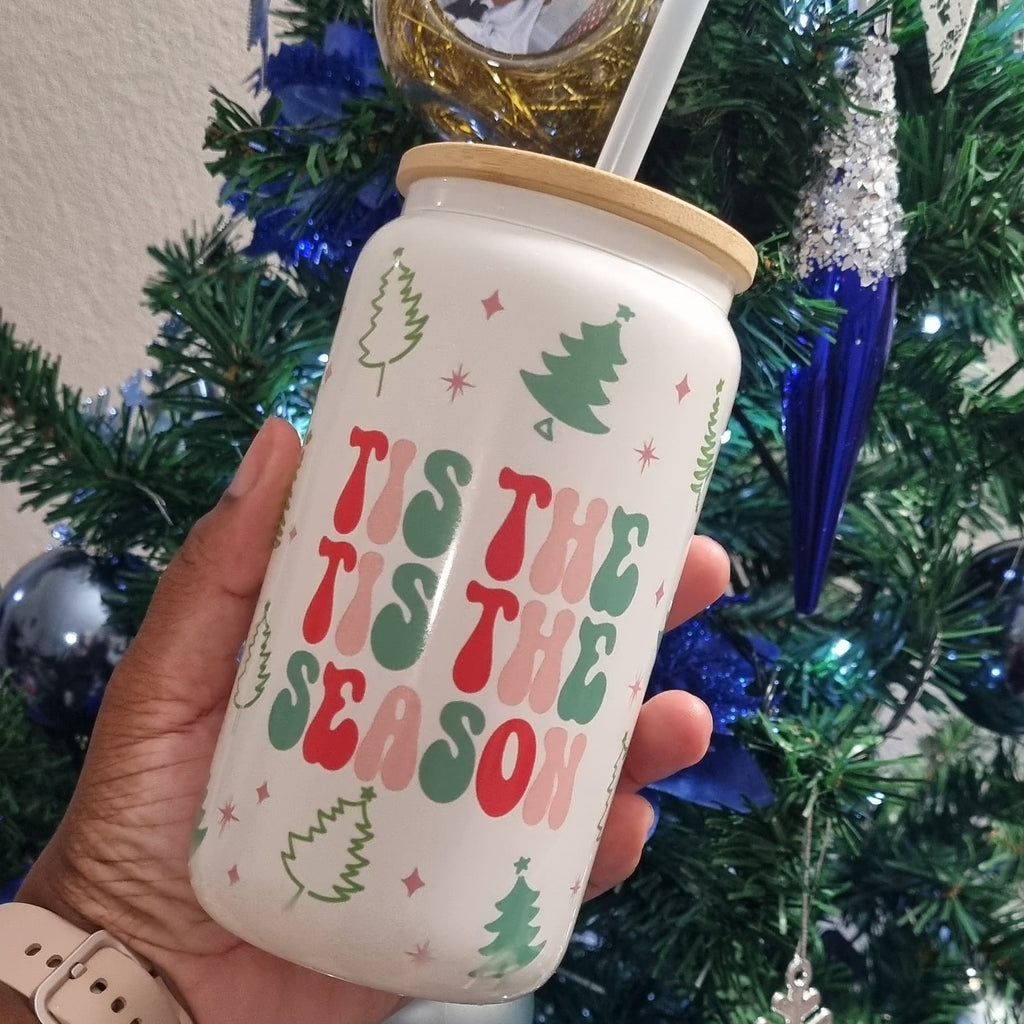 Custom Frosted Acrylic Glass Can | Sublimation