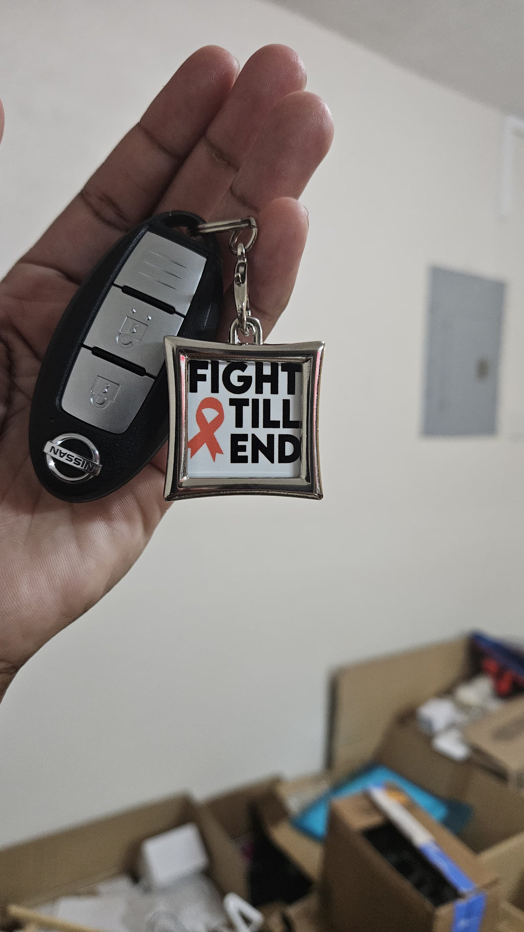Custom Branded Stainless Steel Keychain | Sublimation
